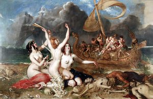 The Sirens And Ulysses — William Etty