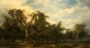 A Forest Glade — Frederick Henry Henshaw