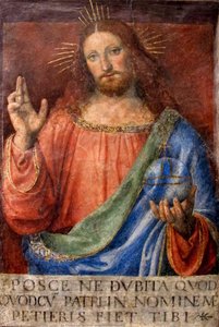 Le Christ Bénissant, Sauveur Du Monde — Бернардино Луини