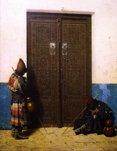 The Doors Of The Mosque — Vasily Vasilevich Vereshchagin