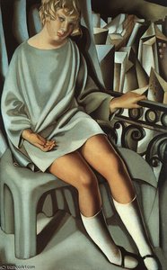 Kizette On The Balcony — Tamara De Lempicka