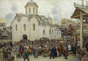 The Defence Of The Town — Apollinari Mikhailovich Vasnetsov