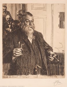 A Toast (idun) Ii — Anders Leonard Zorn
