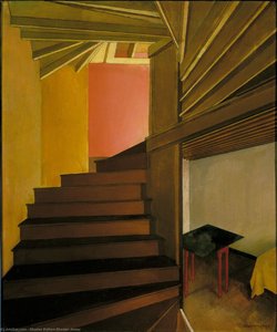 Staircase, Doylestown — Charles Rettew Sheeler Junior