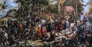 Christianization Of Lithuania A D 1387 — Jan Matejko