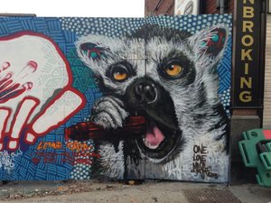 Mural Af Masai