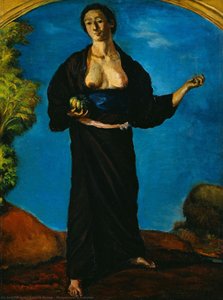 Woman With A Pumpkin — Kishida Ryusei