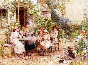 Tea Time — Myles Birket Foster