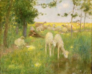 Springtime — Edward William Stott