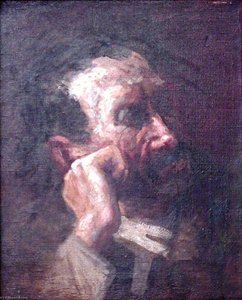 Head Of A Man — Antonio Parreiras
