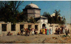 Outside The Palace — Alberto Pasini