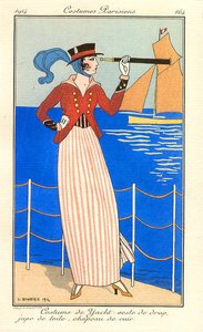 Costume De Yacht — Georges Barbier