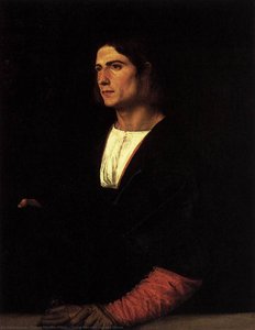 Young Man With Cap And Gloves — Titian