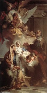 Education Of The Virgin — Giovanni Battista Fontana