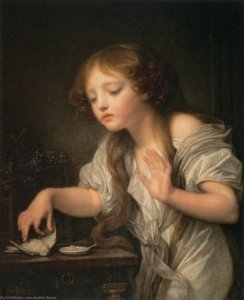 The Dead Bird — Jean-baptiste Greuze