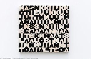 Tavola Pitagorica — Alighiero E Boetti