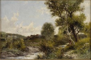 Summer Landscape — Abraham Hulk Senior