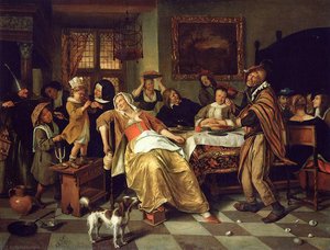 La Fiesta De Los Frijoles — Jan Havickszoon Steen