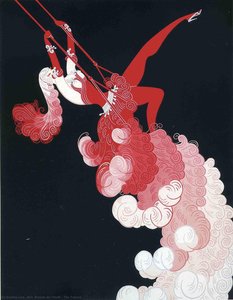 The Trapeze — Erté