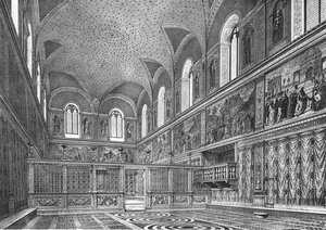 Reconstruction Of The Interior — Michelangelo Buonarroti