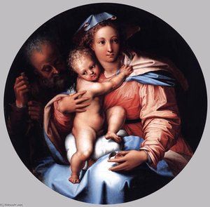 The Holy Family — Perino Del Vaga (piero Buonaccorsi)