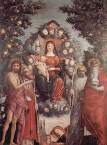Madonna Con I Santi — Andrea Mantegna