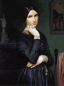 Portrait Of Madame Flandrin — Hippolyte Flandrin