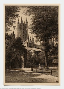 Canterbury Cathedral — Axel Hagg, Axel Hägg, Axel Haig, Axel H. Haig