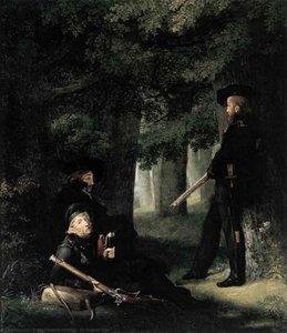 On Outpost Duty — Georg Friedrich Kersting