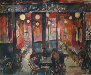Café Interior — Evelyn Gibbs