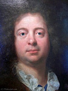 Portrait Of French Artist Antoine Coypel — Charles Antoine Coypel