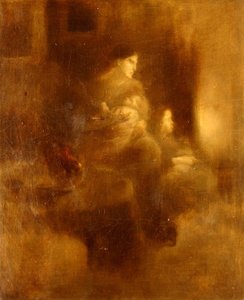 Maternity — Eugène Anatole Carrière