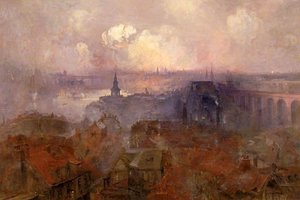 Newcastle Upon Tyne From The East — Niels Møller Lund