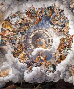 Vault: The Assembly Of Gods Around Jupiter's Throne — Giulio Romano