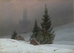 Paisaje Invernal — Caspar David Friedrich
