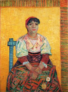 Italian Woman (agostina Segatori) — Vincent Willem Van Gogh