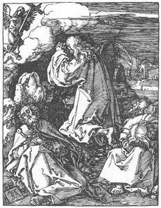 Kleines Leiden: 10. Christus Am Ölberg — Albrecht Dürer