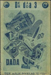 Cover For Der Dada, The Tire Travels The World — John Heartfield