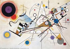 Zusammensetzung Viii — Wassily Wassilyevich Kandinsky