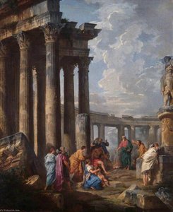 Saint Paul At Malta Grasping The Viper — Giovanni Paolo Panini