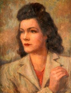 Portrait Of A Woman (study) — William Herbert Allen