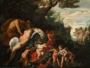 Venus And Adonis — Johann Liss