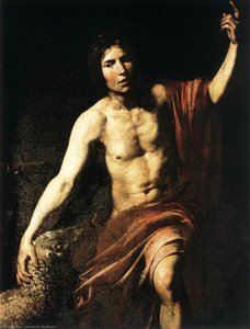 St John The Baptist — Valentin De Boulogne