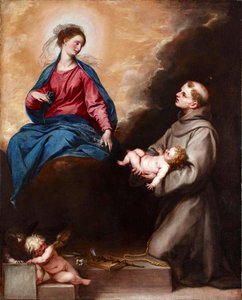 Vision Of St. Anthony Of Padua — Alonzo Cano