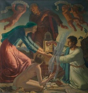 Lighting The Lamp Of Peace — Harry Morley