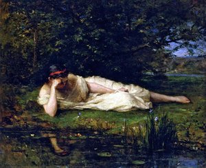 Study, The Water's Edge — Berthe Morisot