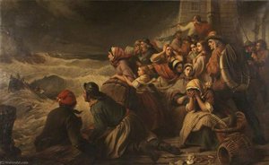 The Lifeboat Going To The Rescue — Thomas Brooks