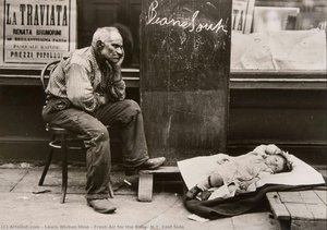 Fresh Air For The Baby, N.y. East Side — Lewis Wickes Hine