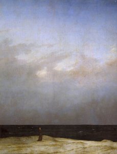 Monje Por El Mar (detalle) — Caspar David Friedrich