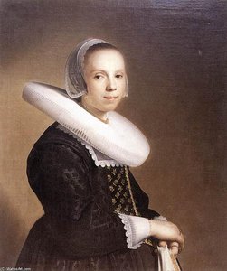 Portrait Of A Bride — Johannes Cornelisz Verspronck